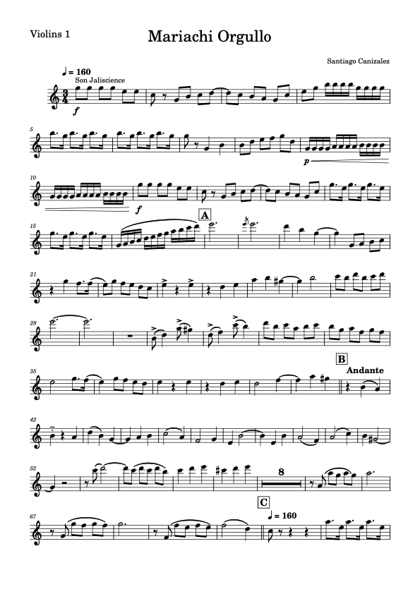 La imagen puede contener una previsualizacion de una partitura